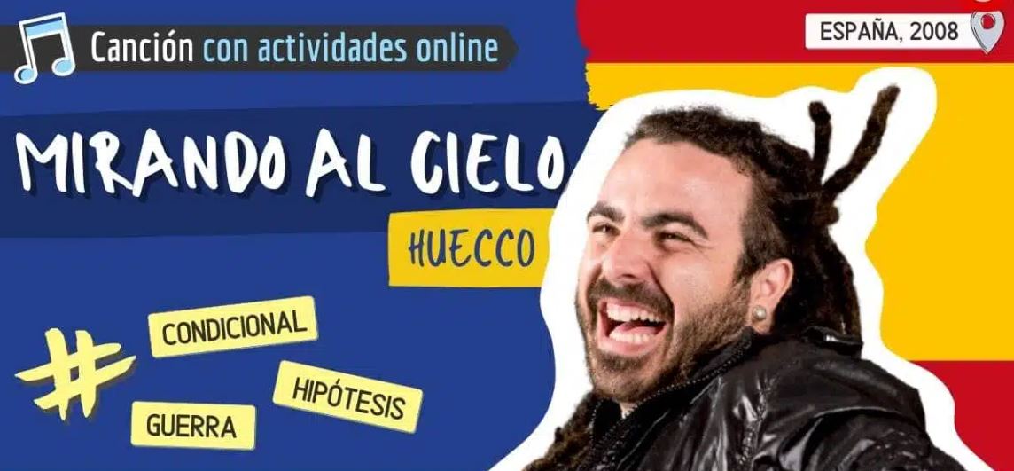 Huecco mirando al cielo